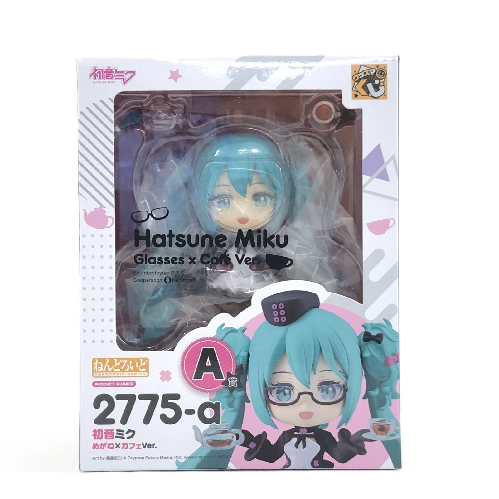 修仲　韓国ファンミ　グッズ GOOD SMILE COMPANY フィギュア ねんどろいど 初音ミク めがね×カフェ