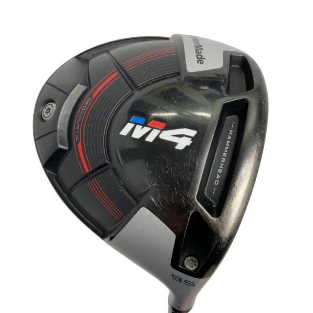 【中古】 テーラーメイド M4 9.5° ドライバー DR 純正特注シャフト (フレックスS) メンズ 男性用 右利き 右用 Cランク ゴルフクラブ