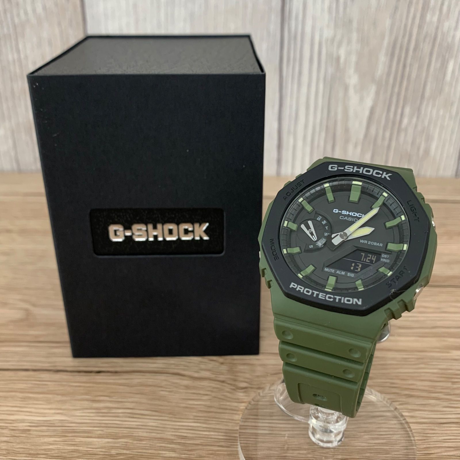CASIO カシオ G-SHOCK ジーショック GA-2110SU 箱付き カーキ 20気圧防水 平塚店　衣料品　H