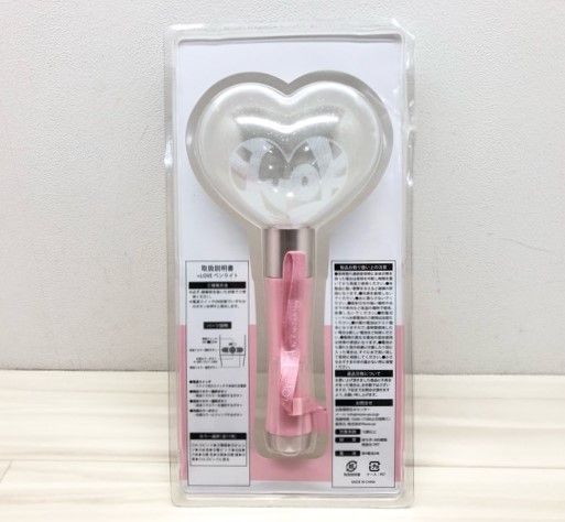 LOVE イコールラブ 2025 ペンライト Official Heart Stick 電池なし
