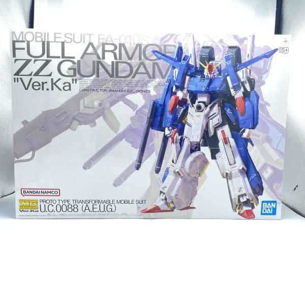 中古】ｶﾞﾝﾀﾞﾑ）MG 1/100 ﾌﾙｱｰﾏｰZZｶﾞﾝﾀﾞﾑ Ver.Ka 未組立 ｶﾞﾝﾀﾞﾑ[92