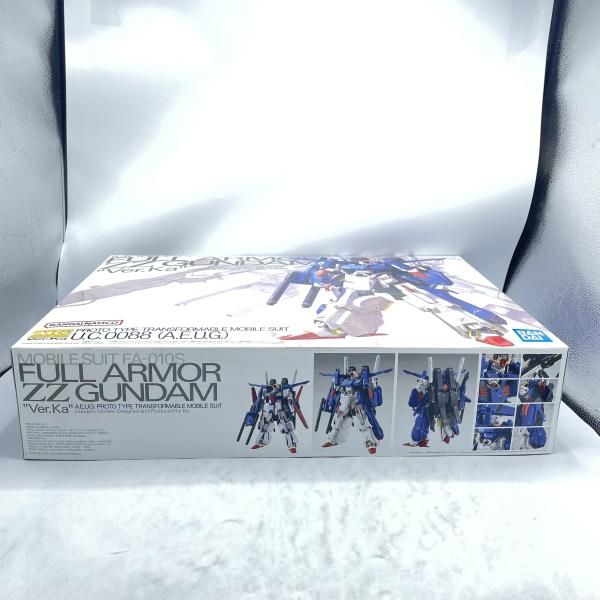 中古】ｶﾞﾝﾀﾞﾑ）MG 1/100 ﾌﾙｱｰﾏｰZZｶﾞﾝﾀﾞﾑ Ver.Ka 未組立 ｶﾞﾝﾀﾞﾑ[92