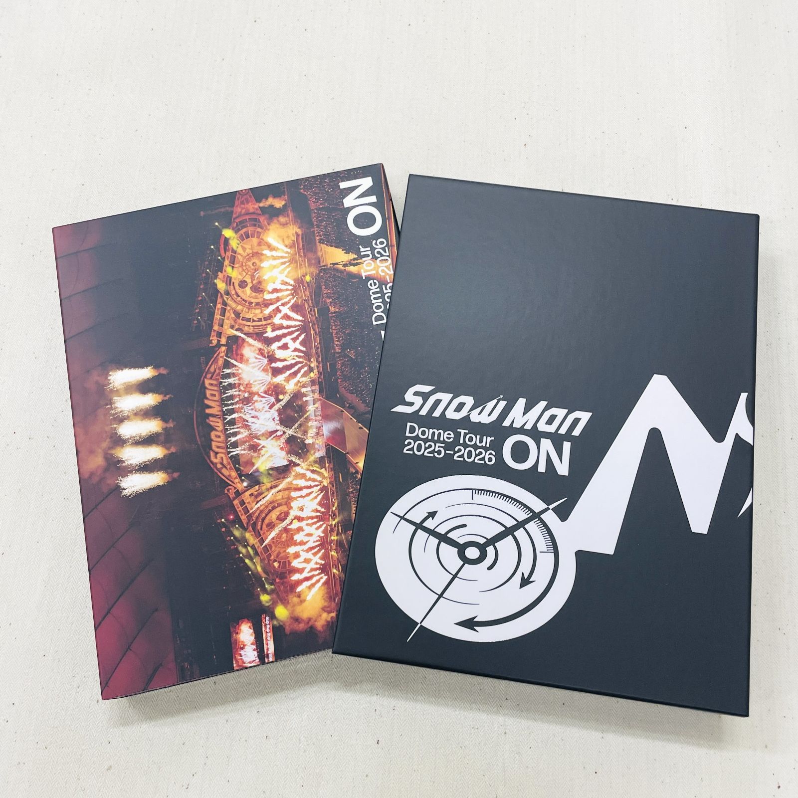 Blu-ray】 Snow Man Dome Tour 2025-2026 ON 初回盤 + 通常版 セット