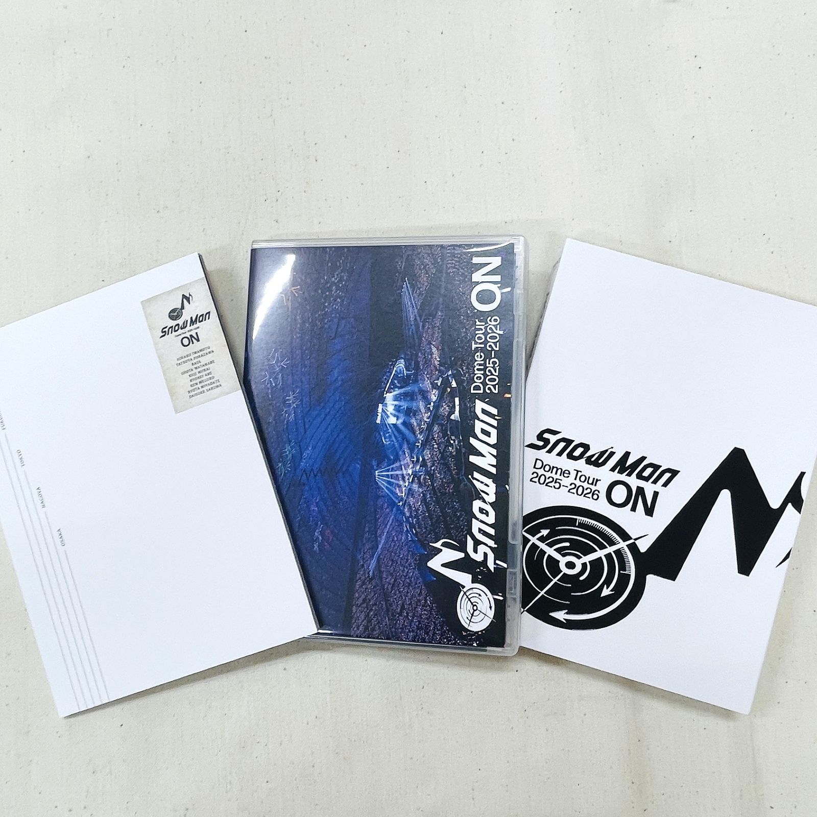 Blu-ray】 Snow Man Dome Tour 2025-2026 ON 初回盤 + 通常版 セット