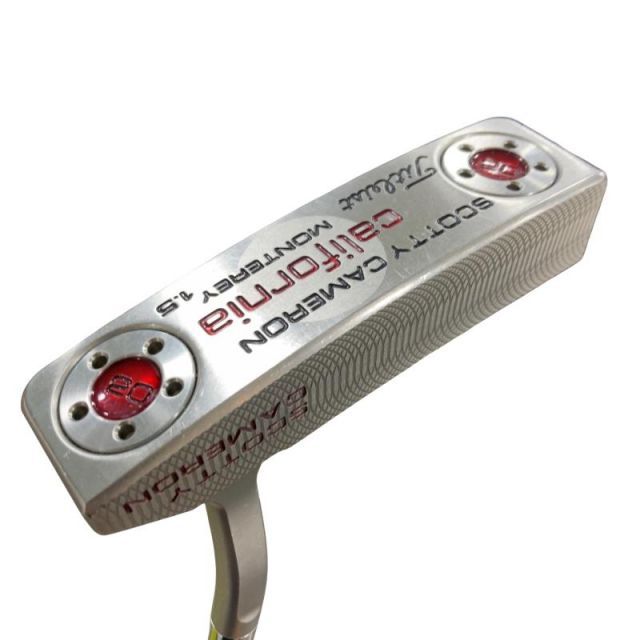 【中古】 タイトリスト SCOTTY CAMERON California MONTEREY 1.5(2012) 33インチ パター PT スチール (フレックスその他) メンズ 男性用 右利き 右用 Dランク ゴルフクラブ