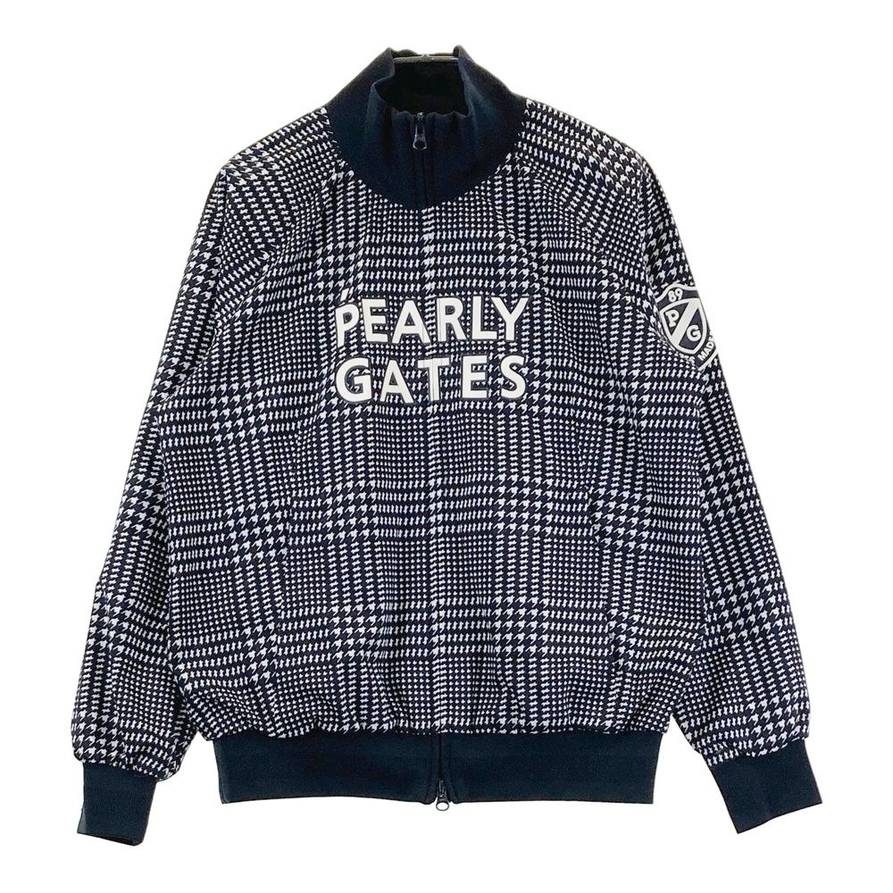 サイズ：0 PEARLY GATES パーリーゲイツ ; 蓄熱 長袖ジャケット グレンチェック柄 ネイビー系 [240101723075] ゴルフウェア レディース ストスト 7,709円