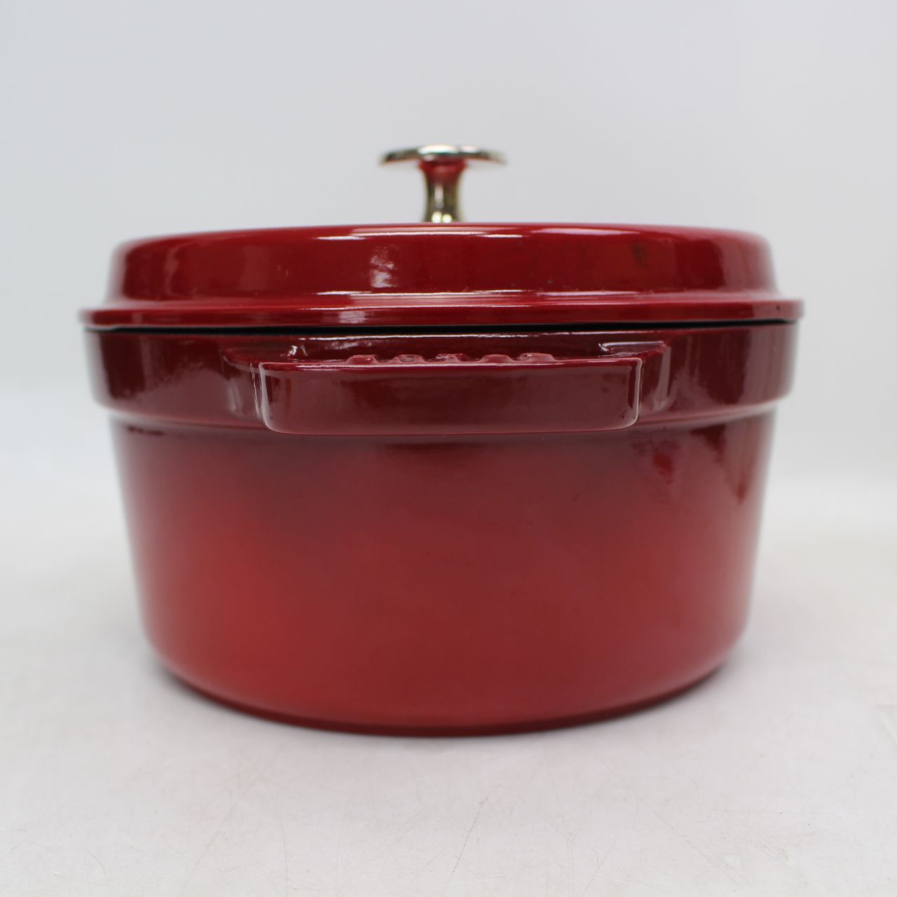 699)【美品】STAUB（ストウブ）ピコ・ココット ラウンド 20cm チェリー