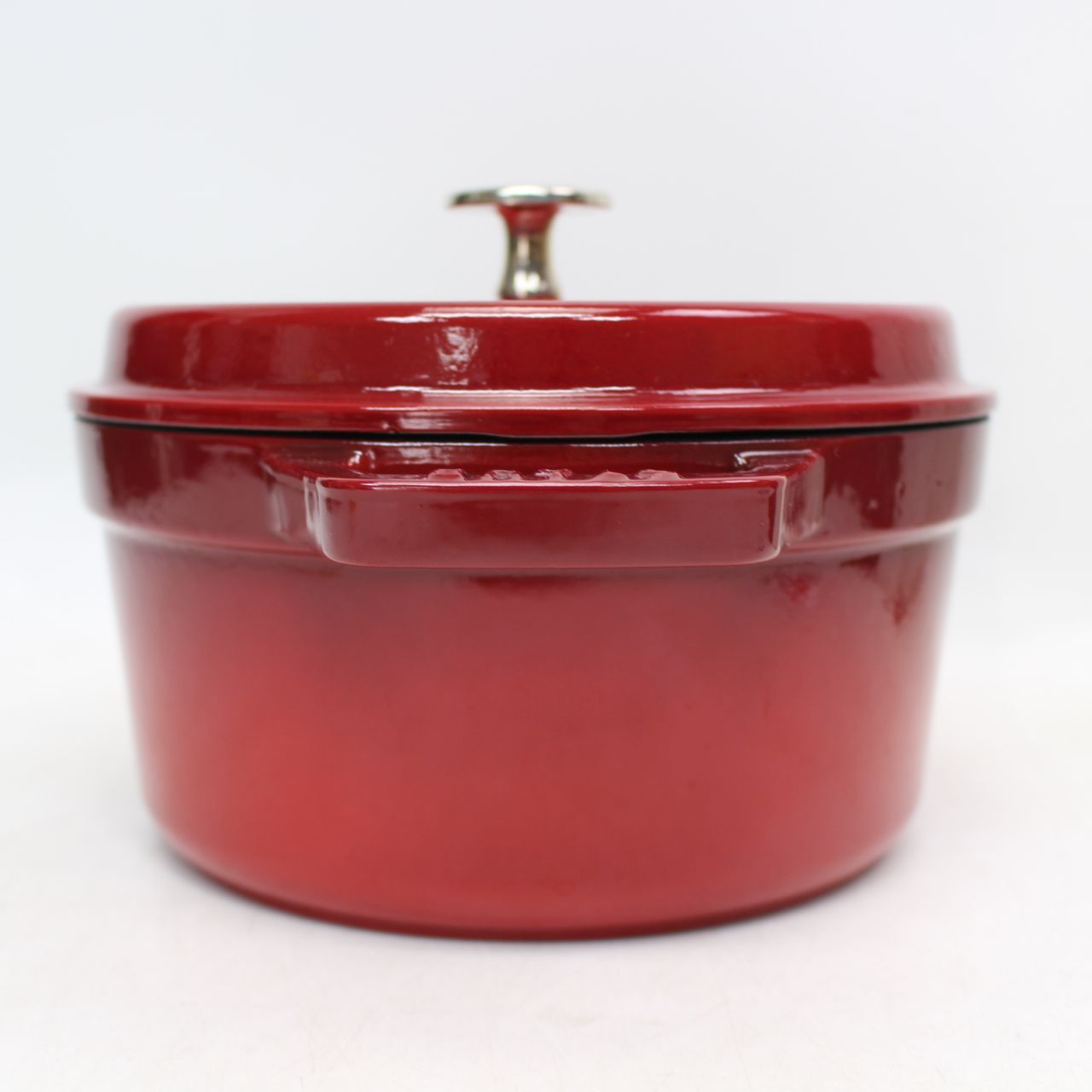 699)【美品】STAUB（ストウブ）ピコ・ココット ラウンド 20cm チェリー