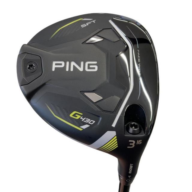 【中古】 ピン G430 SFT 3W フェアウェイウッド FW ALTA J CB BLACK(FW) (フレックスS) メンズ 男性用 右利き 右用 Cランク ゴルフクラブ