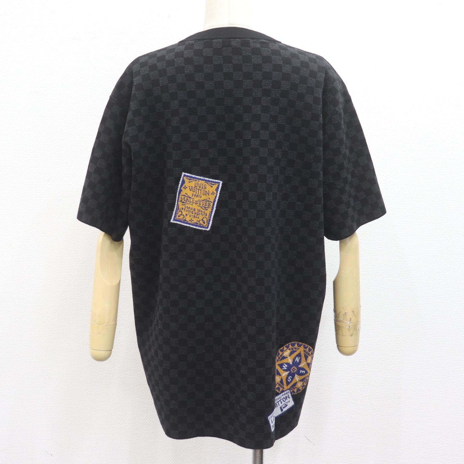 ITQZNLT676M4 未使用 保管品 LOUIS VUITTON ルイヴィトン ダミエ ショートスリーブ シグネチャークルーネック XL 25SS RM252M UQH HTN10W メンズ 半袖 ITQZNLT676M4 未使用 保管品 LOUIS VUITTON ルイヴィトン ダミエ