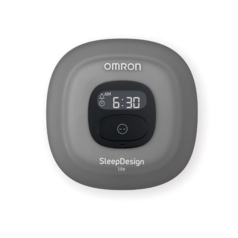 【新品】 オムロン SleepDesignlite Android&iPhone ねむり時間計 ブラック HSL-002C-BK
