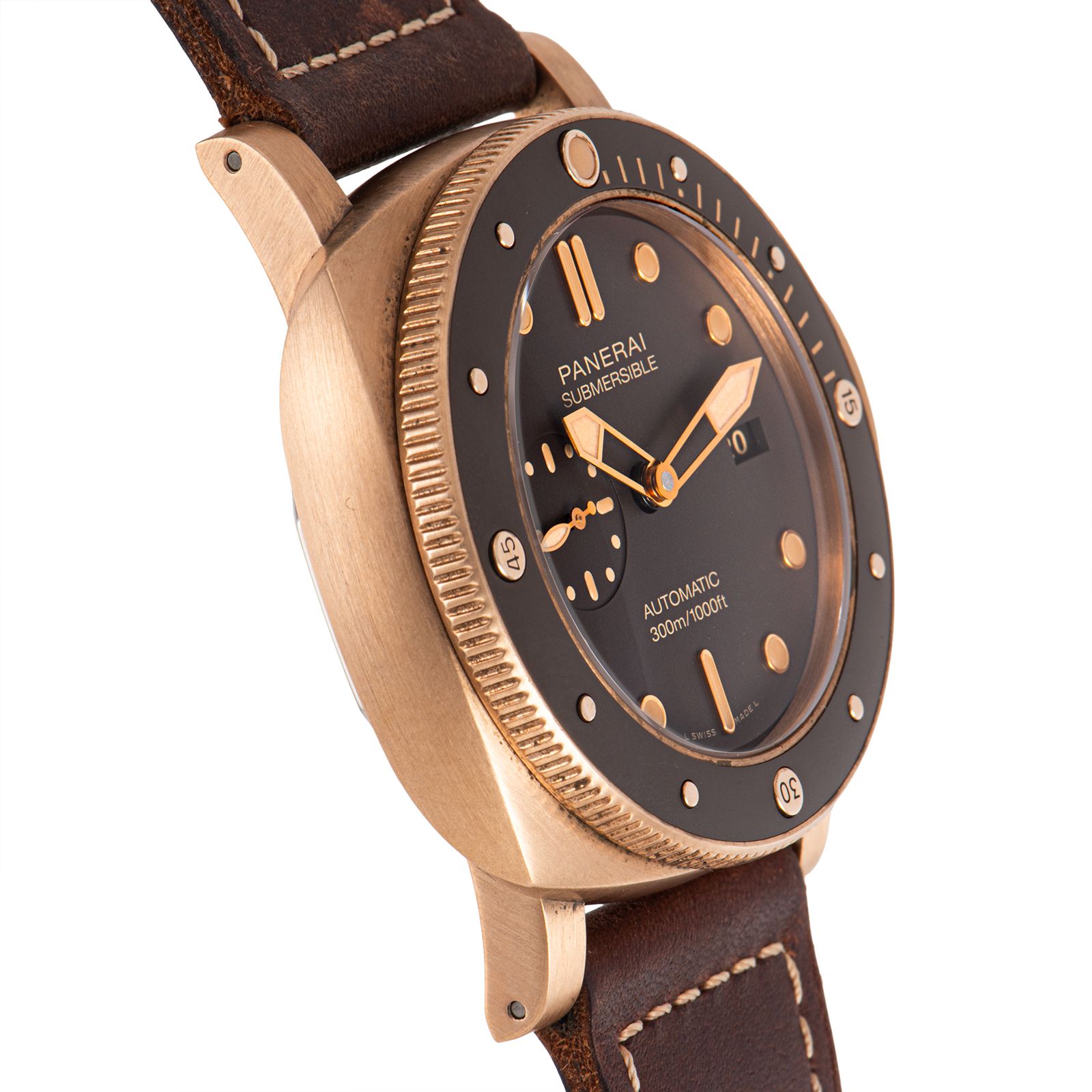 OFFICINE PANERAI オフィチーネパネライ サブマーシブル ブロンゾ 47mm PAM00968 ブロンズ【中古】 OFFICINE PANERAI オフィチーネパネライ サブマーシブル ブロンゾ 47mm