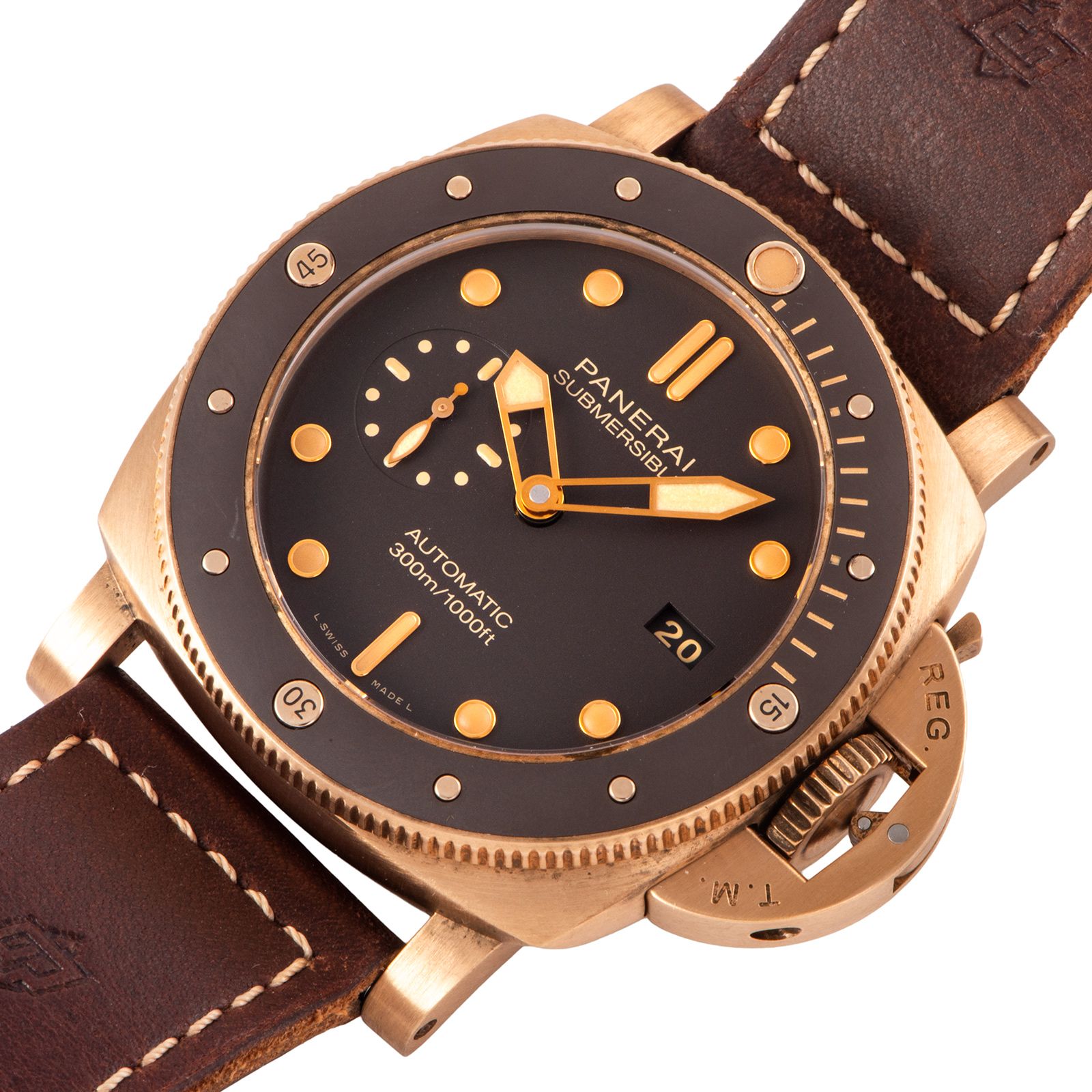 OFFICINE PANERAI オフィチーネパネライ サブマーシブル ブロンゾ 47mm