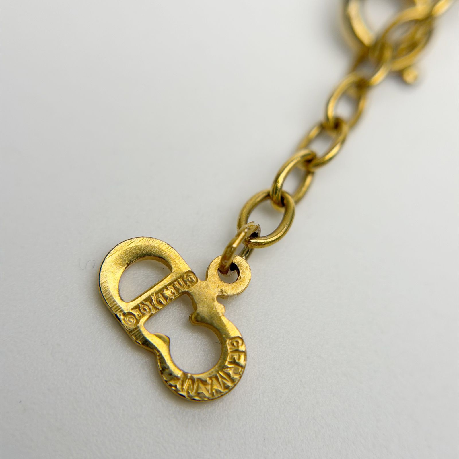 中古】Christian Dior クリスチャン ディオール リボン CDロゴ