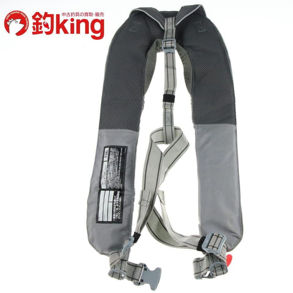 SHIMANO ライフジャケット グレー smnw-01 中古】 シマノ 膨張式ライフジャケット肩掛けタイプ VF-SNNMS-01