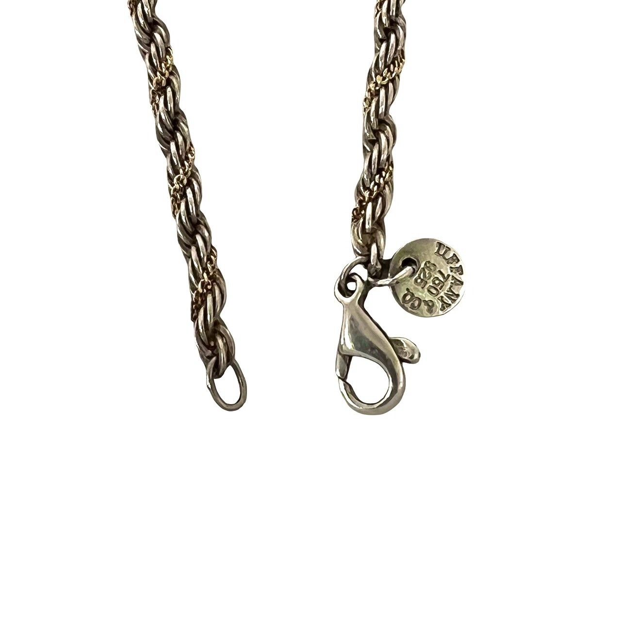 極 美品 TIFFANY&Co. ティファニー ヴィンテージ ツイストロープ