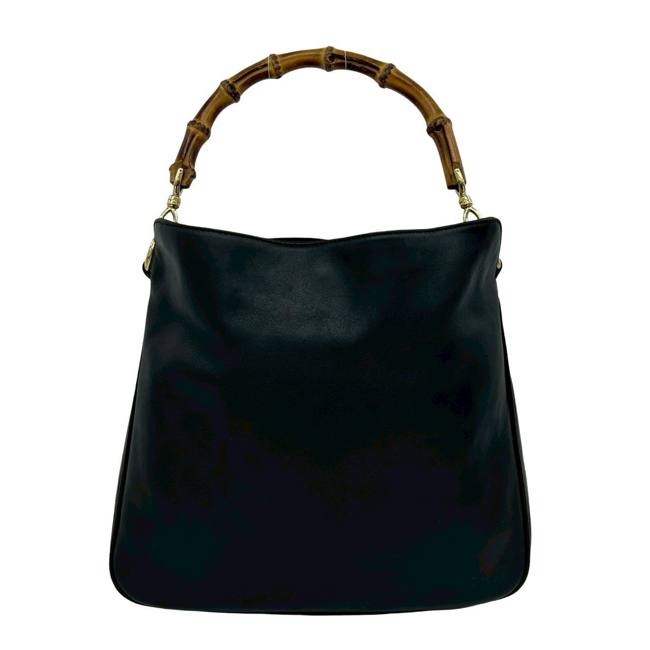 極 美品 GUCCI グッチ オールドグッチ ヴィンテージ バンブー レザー