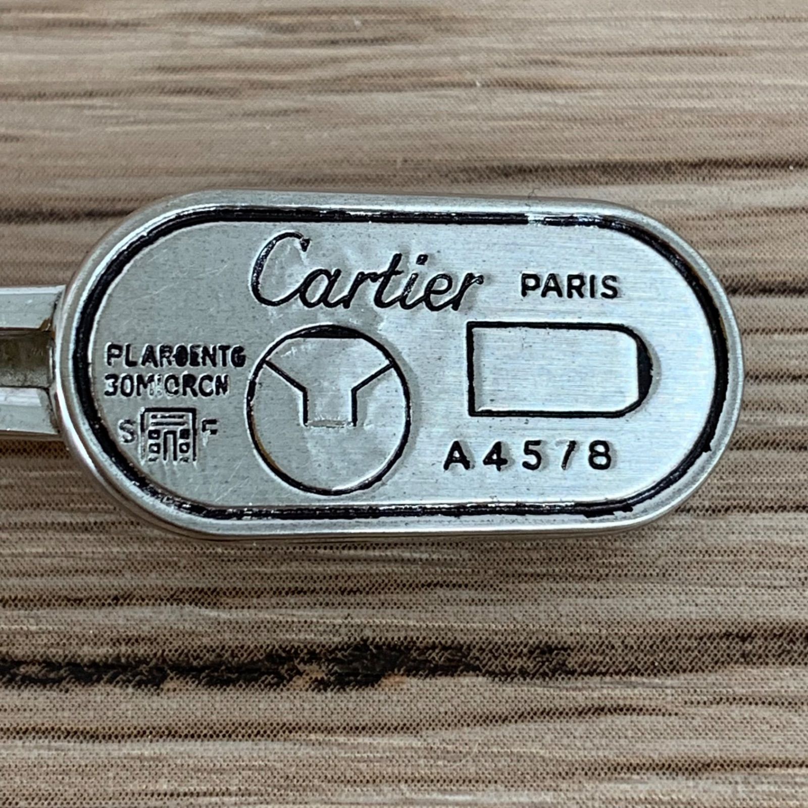 Cartier カルティエ ネクタイピン シルバー 平塚店 衣料品 G - メルカリ