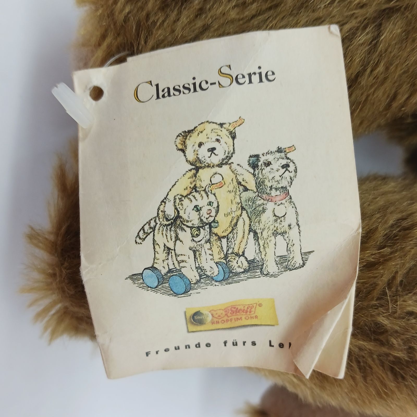 タグ付き】 Steiff シュタイフ クラシックシリーズ 1909 テディベア