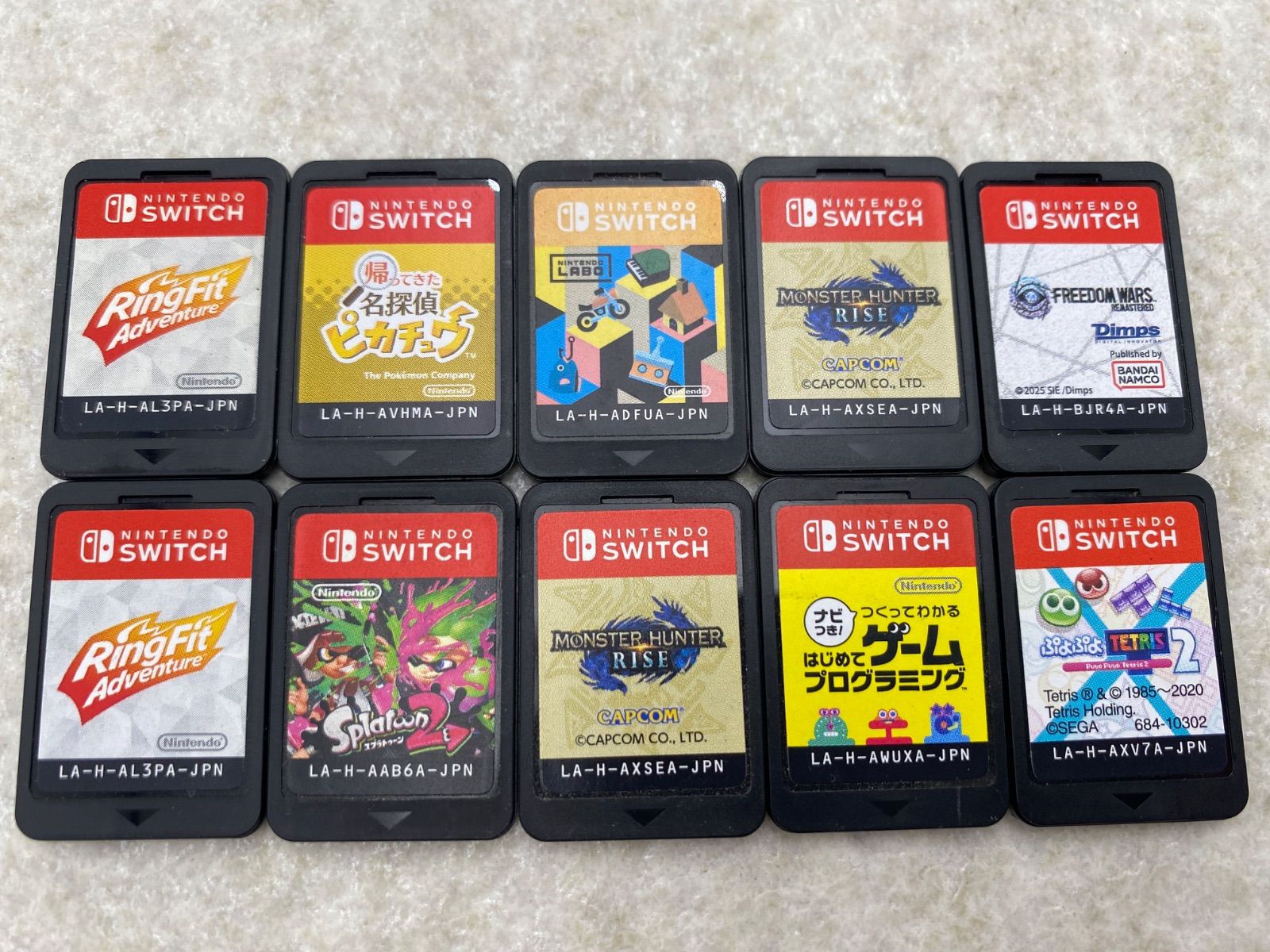 ニンテンドーswitch ソフトのみ10点まとめ売り - メルカリ