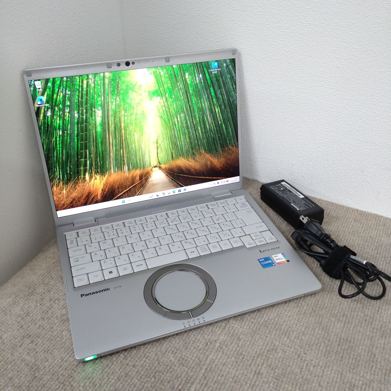 【送料無料】Panasonic CF-FV1 稼働1290h / I5-1145G7 / 16GB / SSD256GB / 14型 / windows11 / バッテリー良好 / 無線LAN / NB530