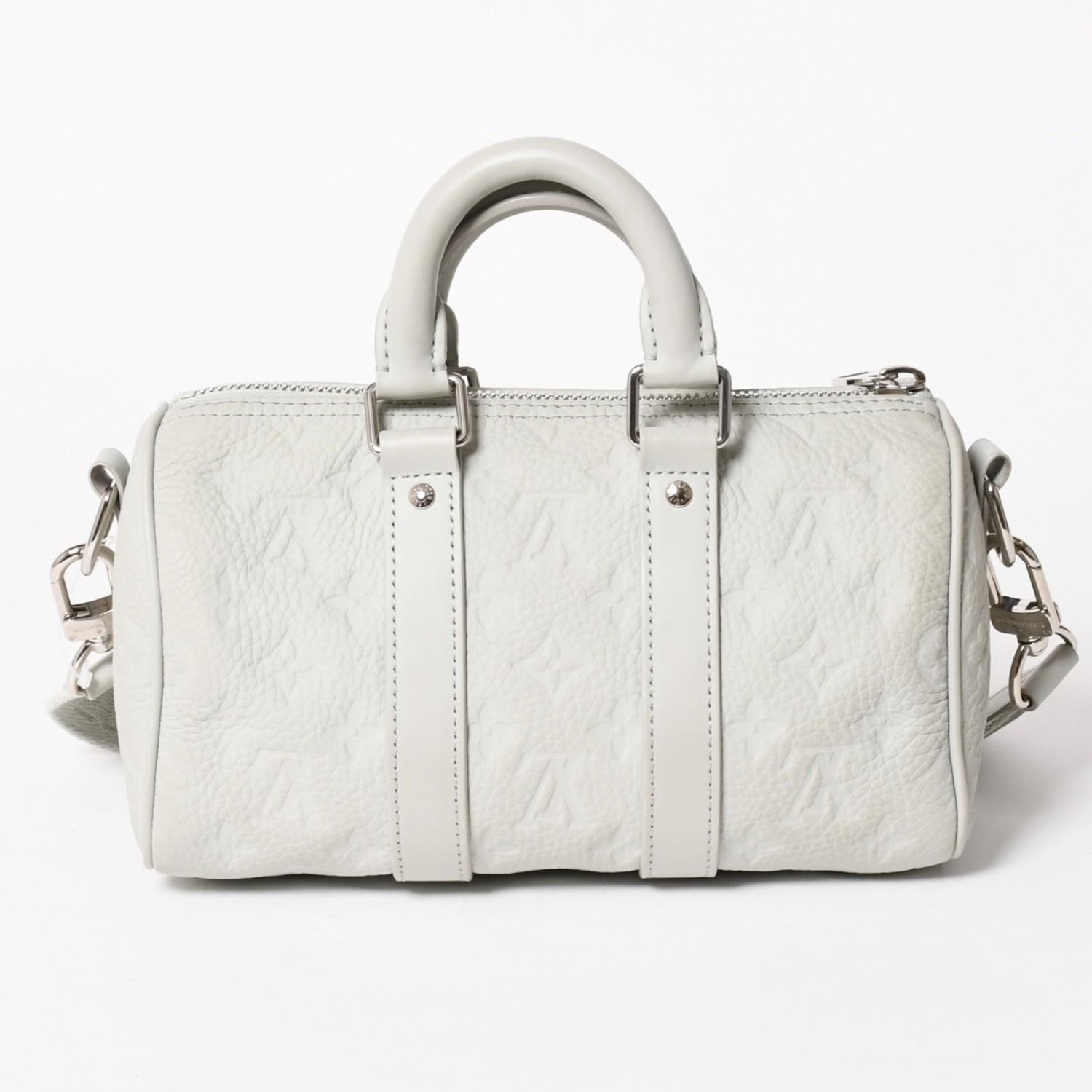 美品Louis Vuitton キーポル25 トリヨンレザー エンボス ルイヴィトン 