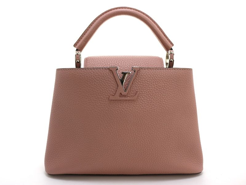 LOUIS VUITTON ルイ・ヴィトン カプシーヌBB ハンドバッグ レザー