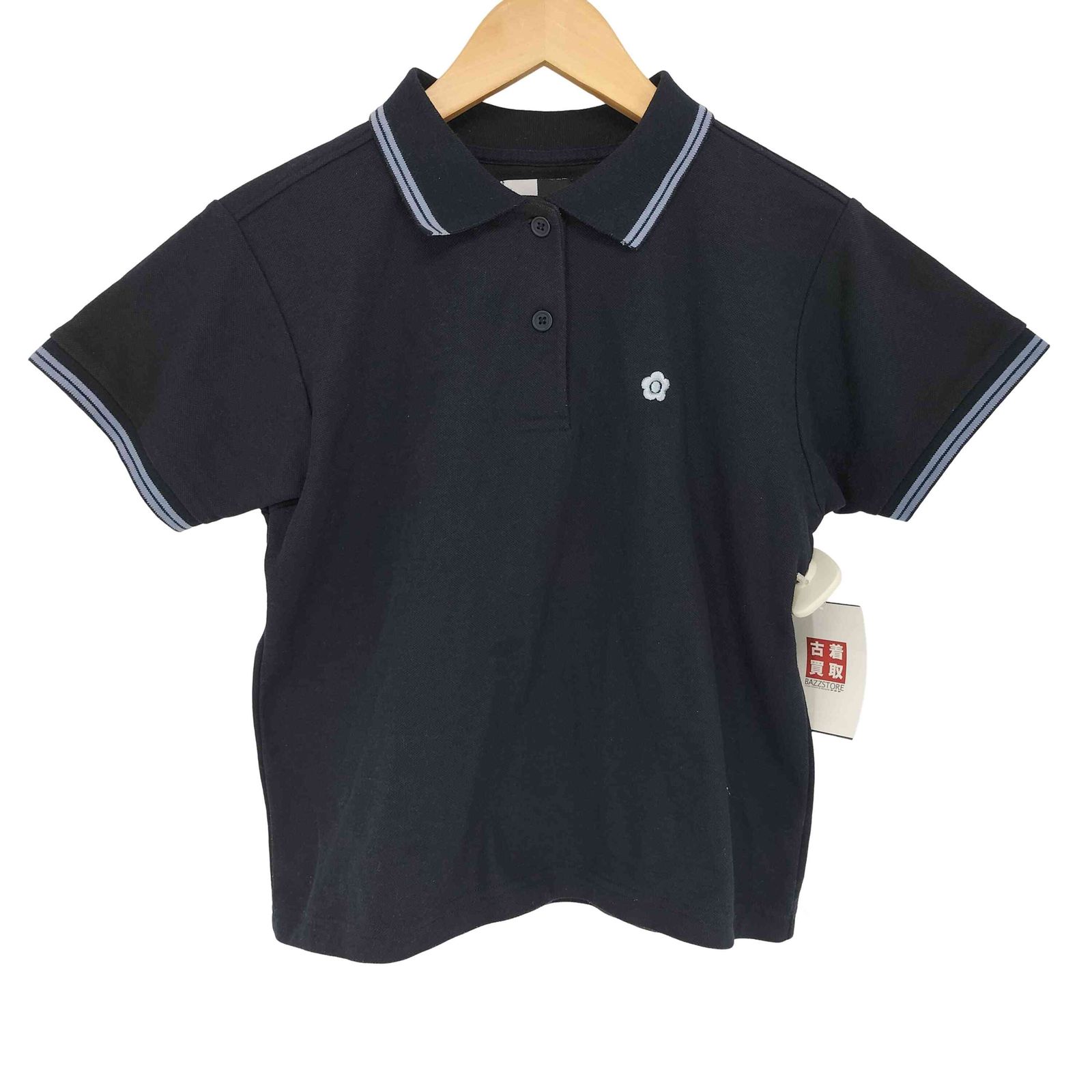 マリークワント MARY QUANT 25SS 鹿の子 ワンポイント ライン