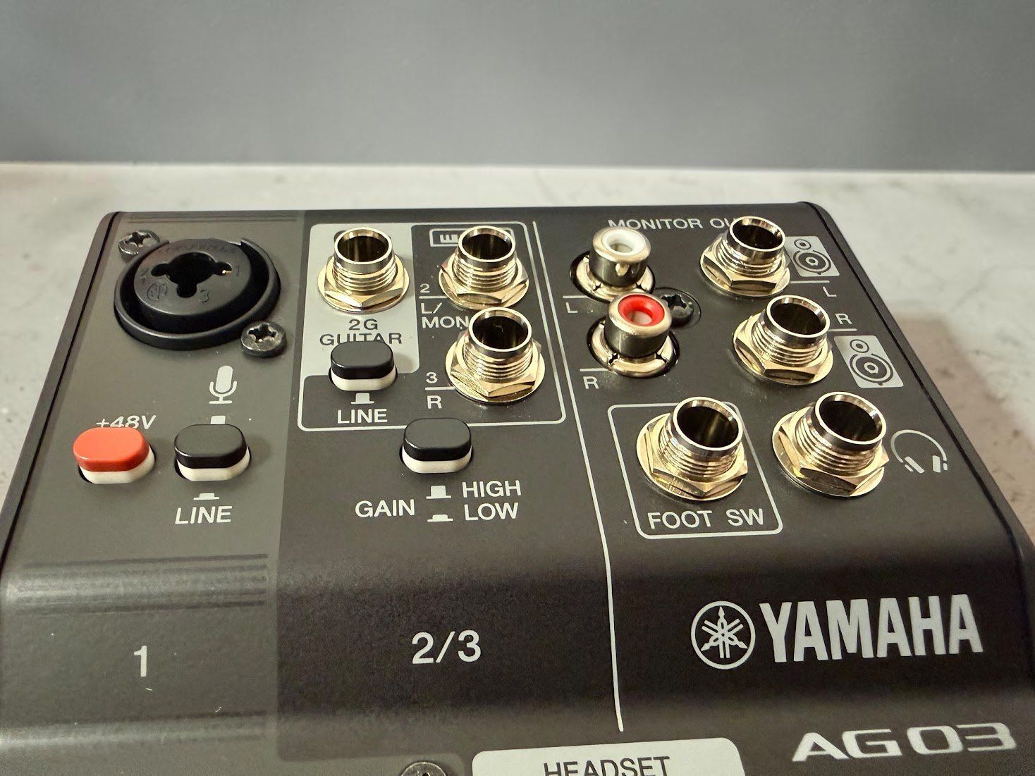☆ YAMAHA ヤマハ AG03MK2 ブラック ライブストリーミングミキサー