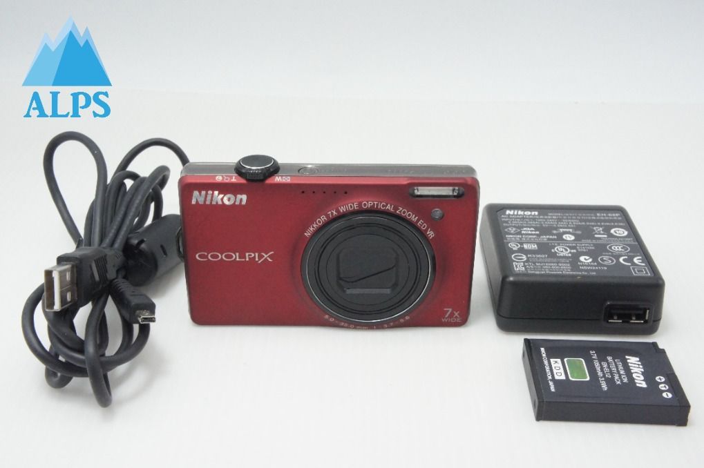 Nikon ニコン COOLPIX S6000 コンパクトデジタルカメラ フラッシュレッド 260723c