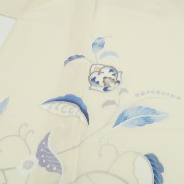 新品・夏訪問着】絽 金駒刺繍 夏着物 正絹 仕付け糸付 トールサイズ