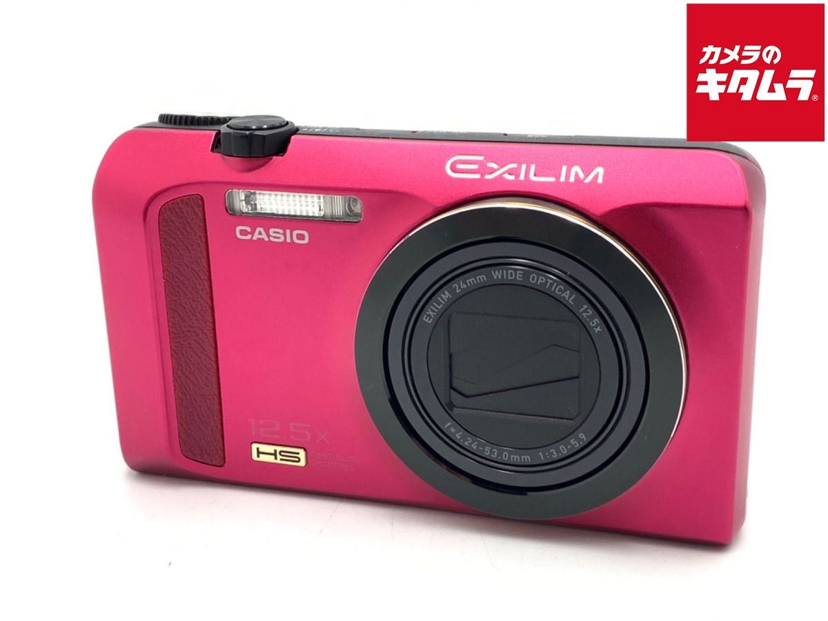 【中古】 【並品】 カシオ EXILIM EX-ZR200 レッド