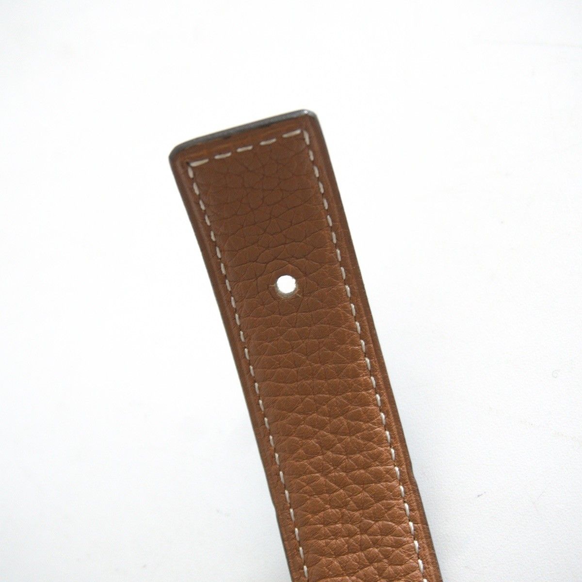 美品】 HERMES 【キット リバーシブル レザー ベルト】95 ブラック