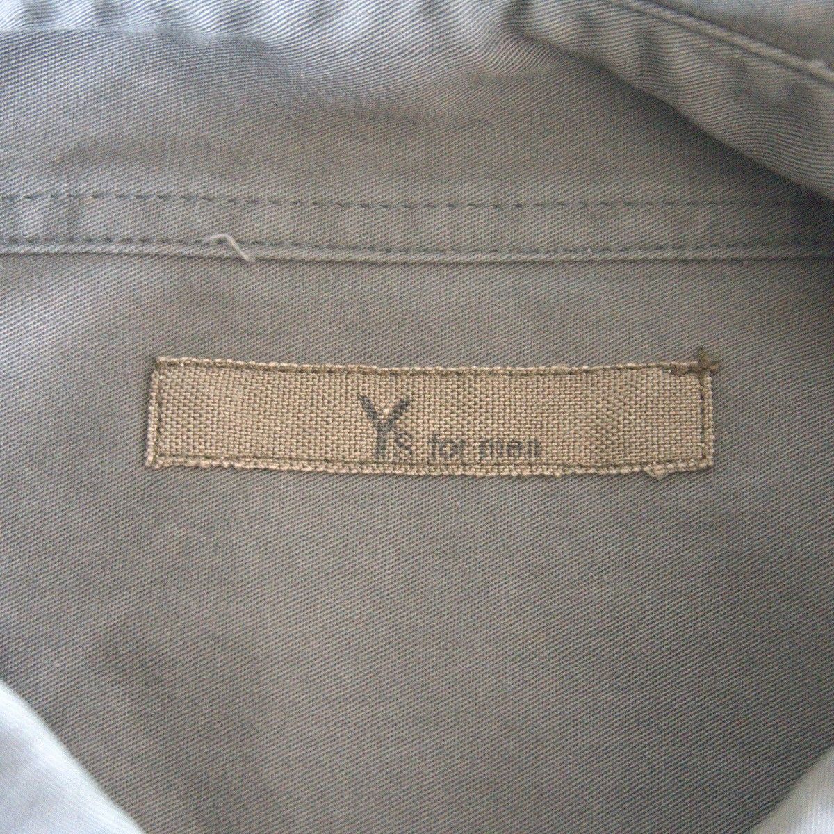 アーカイブ】Y's for men【オーバーシルエット プルオーバー シャツ
