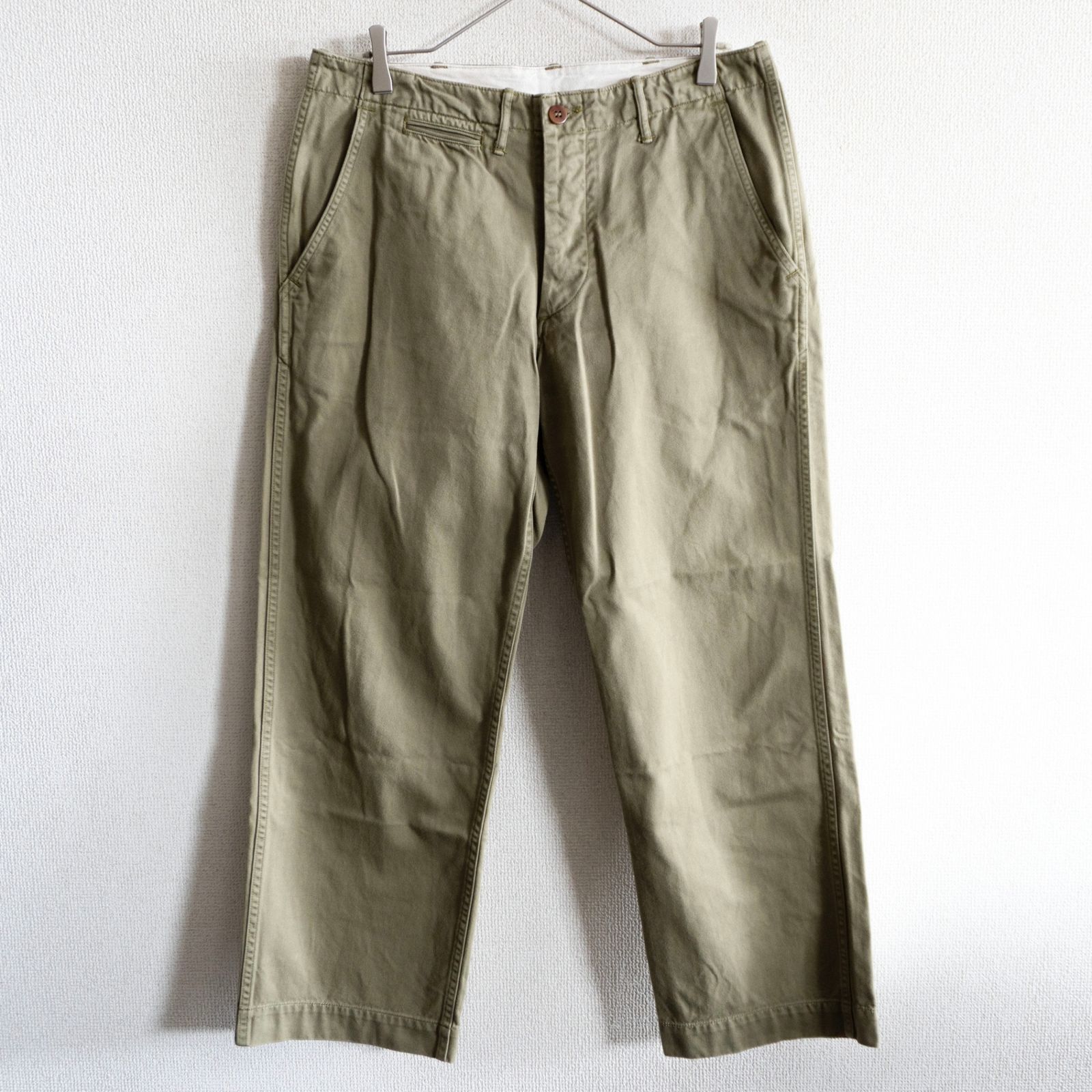 雰囲気抜群】 WAREHOUSE【Lot.1082 チノーズ CHINOES DUCK DIGGER】34