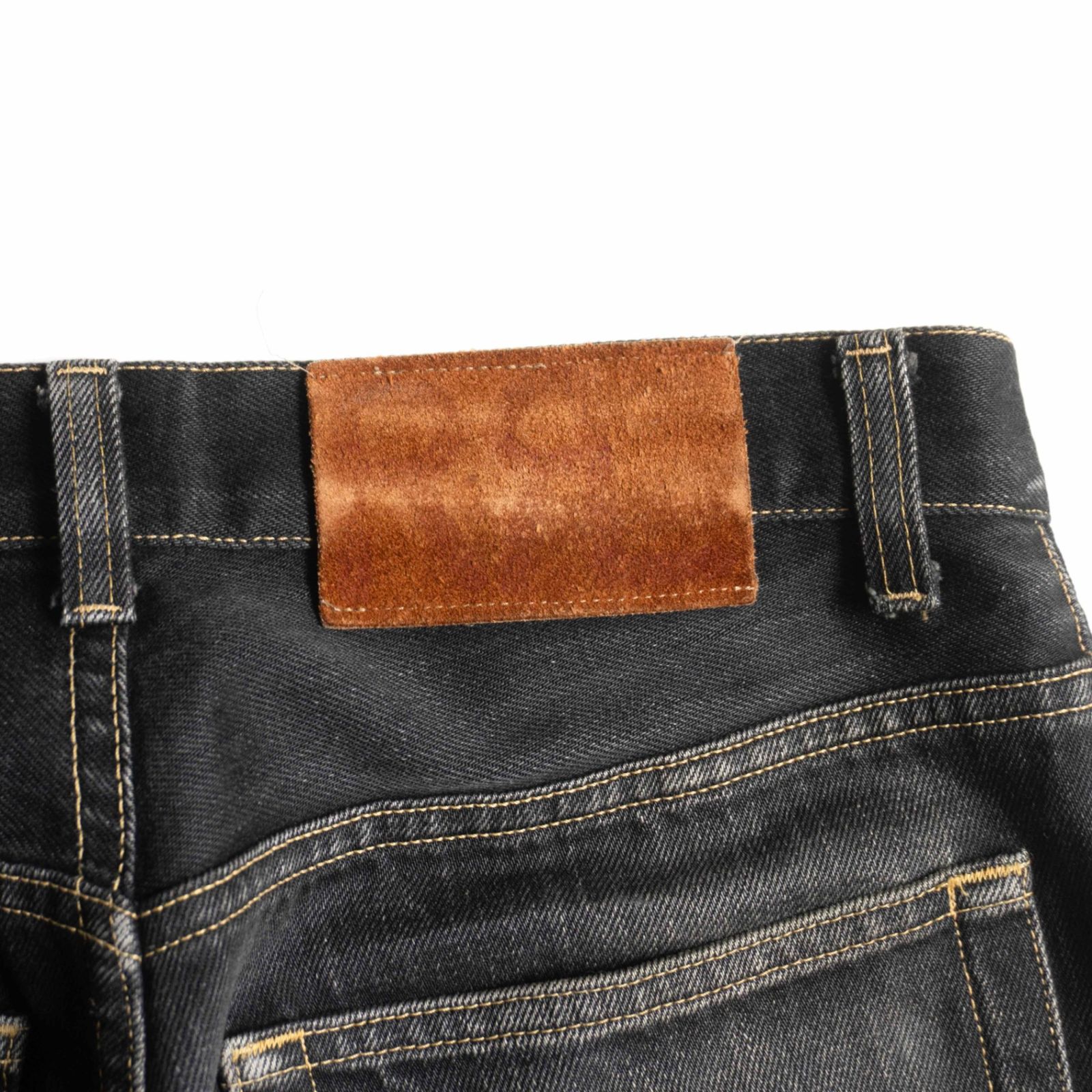 雰囲気抜群】 RRL 【ブラック デニム パンツ】【アメリカ製】 ダブル