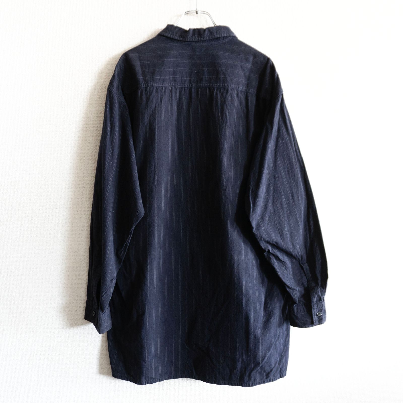雰囲気抜群】Y's for men【ジップアップ ストライプ シャツ 】 YOHJI