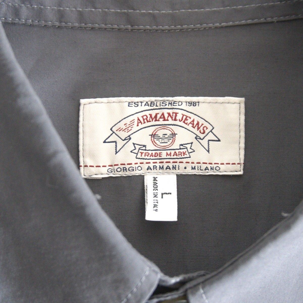 90s/イタリア製】ARMANI JEANS【ビッグシルエット ショートスリーブ