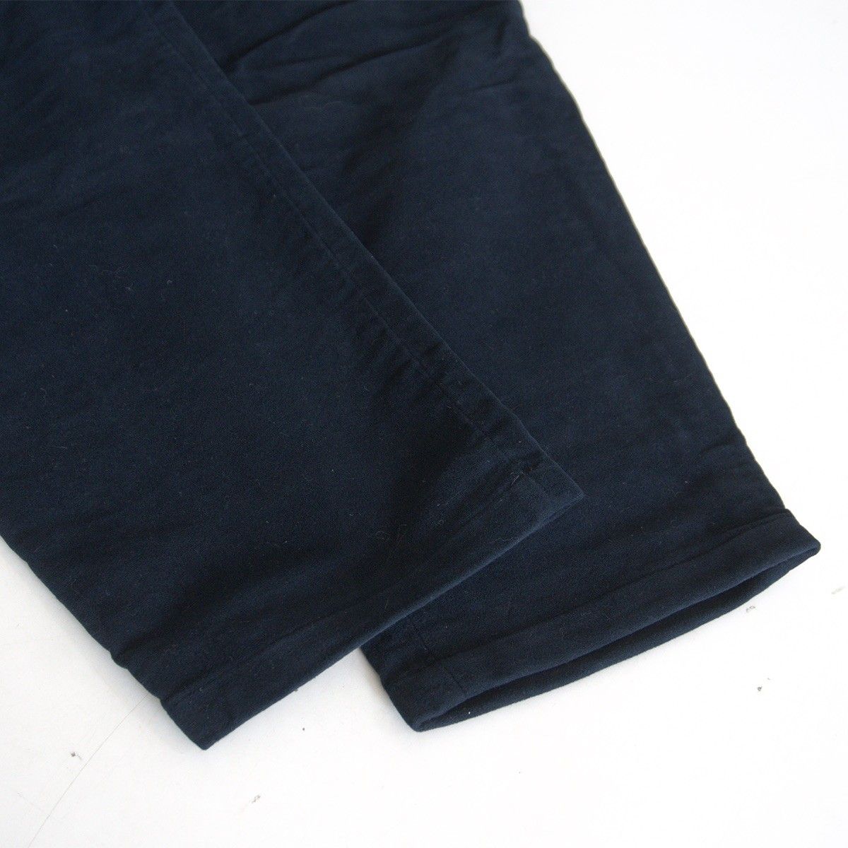 【美品】UMIT BENAN【モールスキン イージー スラックス】 44 ネイビー ウミットベナン 26070472 美品】UMIT BENAN【モールスキン イージー スラックス】 44 ネイビー