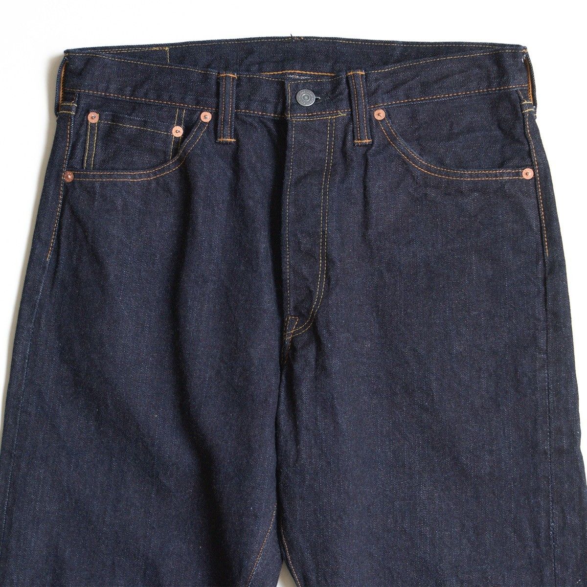 美品/濃紺】 The Flat Head【3004 デニムパンツ】33×32 フラットヘッド