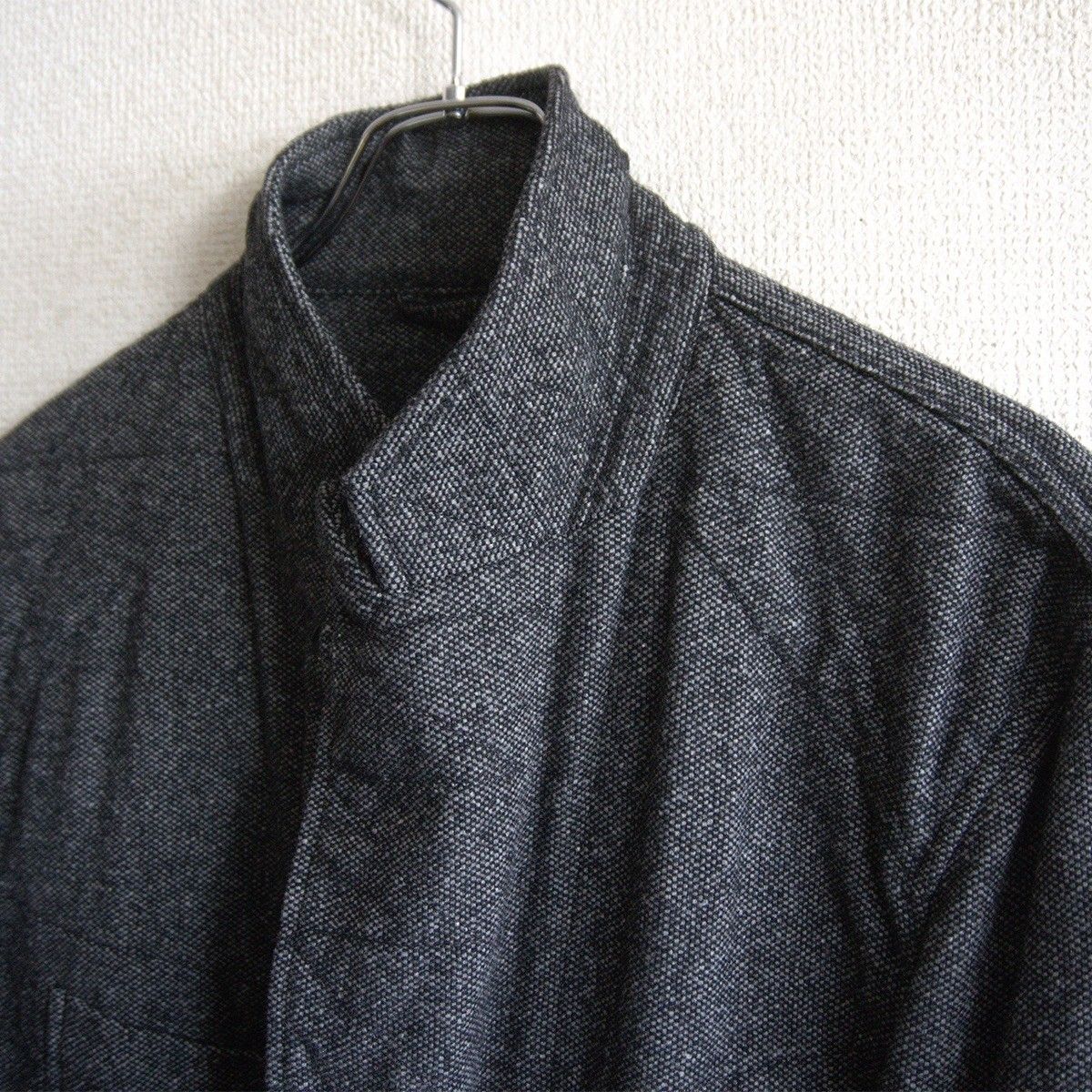 美品】Engineered Garments【BEDFORD JACKET】M グレー ツイードウール