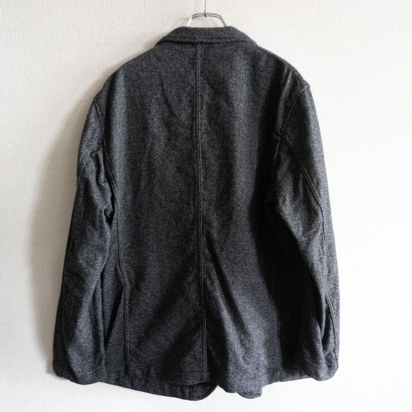 美品】Engineered Garments【BEDFORD JACKET】M グレー ツイードウール