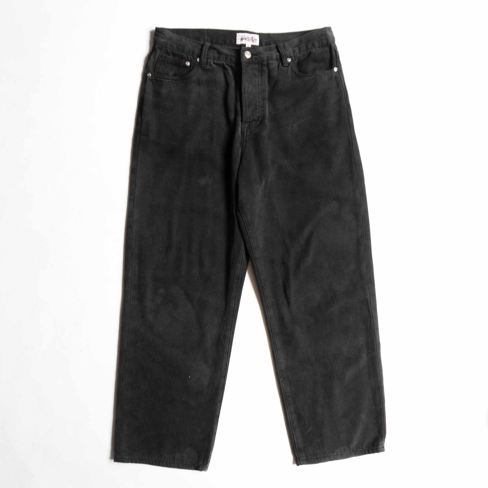 美品】 STUSSY 【Washed Canvas Big OL jean denim pant 116618】 30