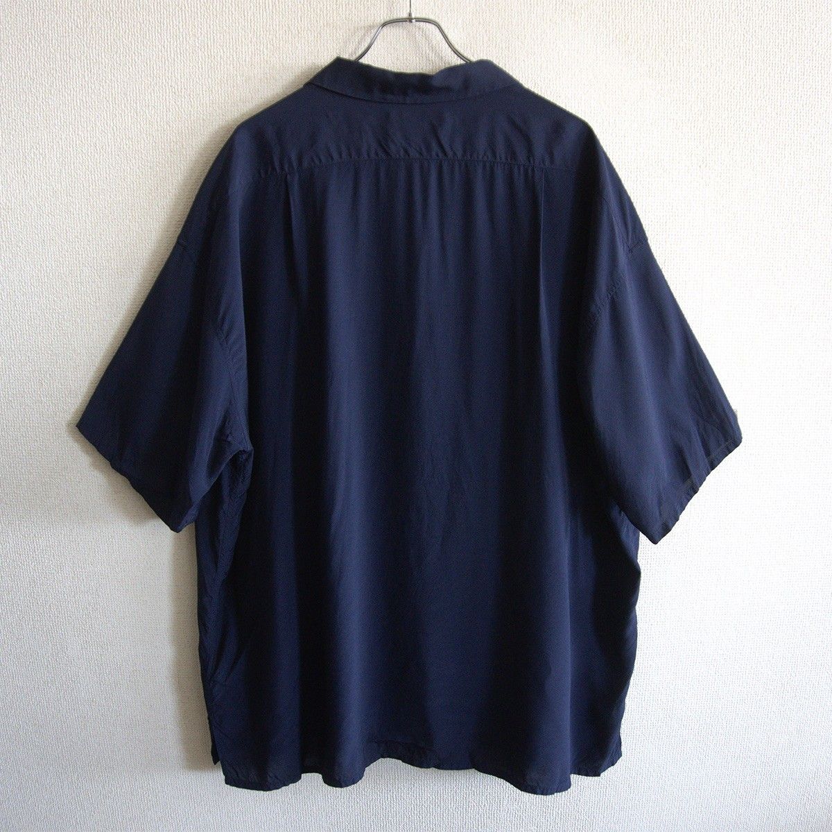 ビッグサイズ54】NIGEL CABOURN 【OPEN COLLAR SHIRT RAYON SULFUR DYE