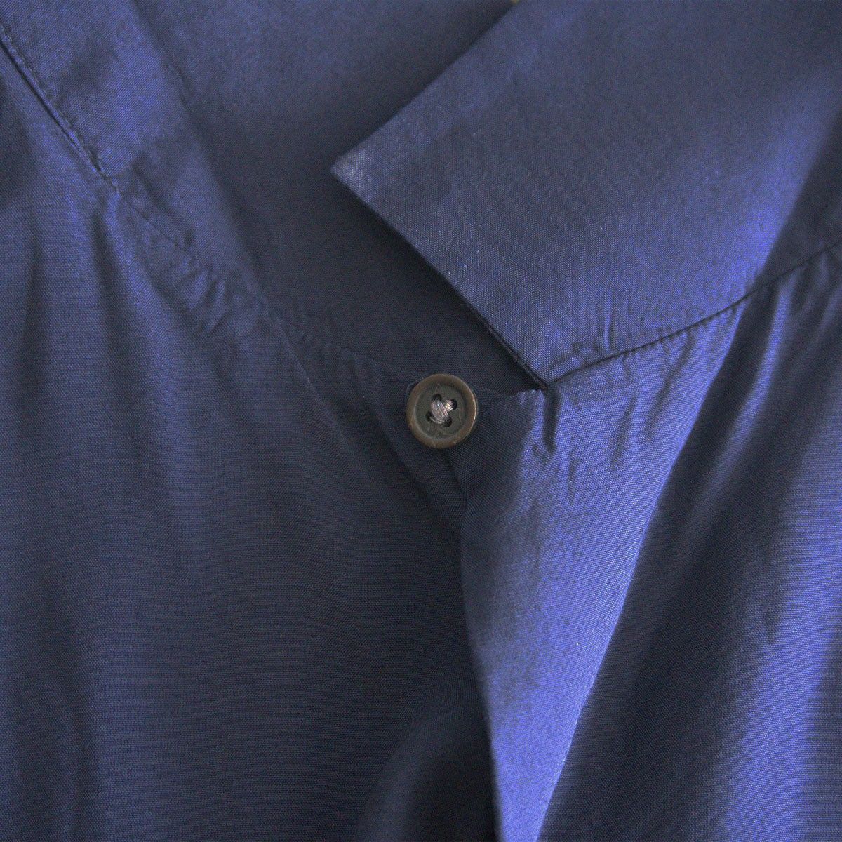 ビッグサイズ54】NIGEL CABOURN 【OPEN COLLAR SHIRT RAYON SULFUR DYE