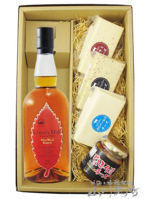 イチローズモルト ワインウッド 700ml ＋ チーズ4種セット - メルカリ