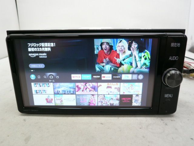 中古】 トヨタ純正 NSZT-W66T メモリーナビ 地デジ/フルセグ/DVD/CD/SD