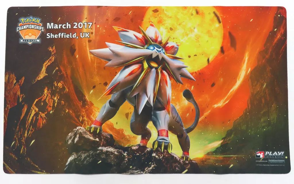 [Used] Supply Pokémon Card Game English Playmat Solgaleo Regional Championships 2017 -Regional Championships 2017-