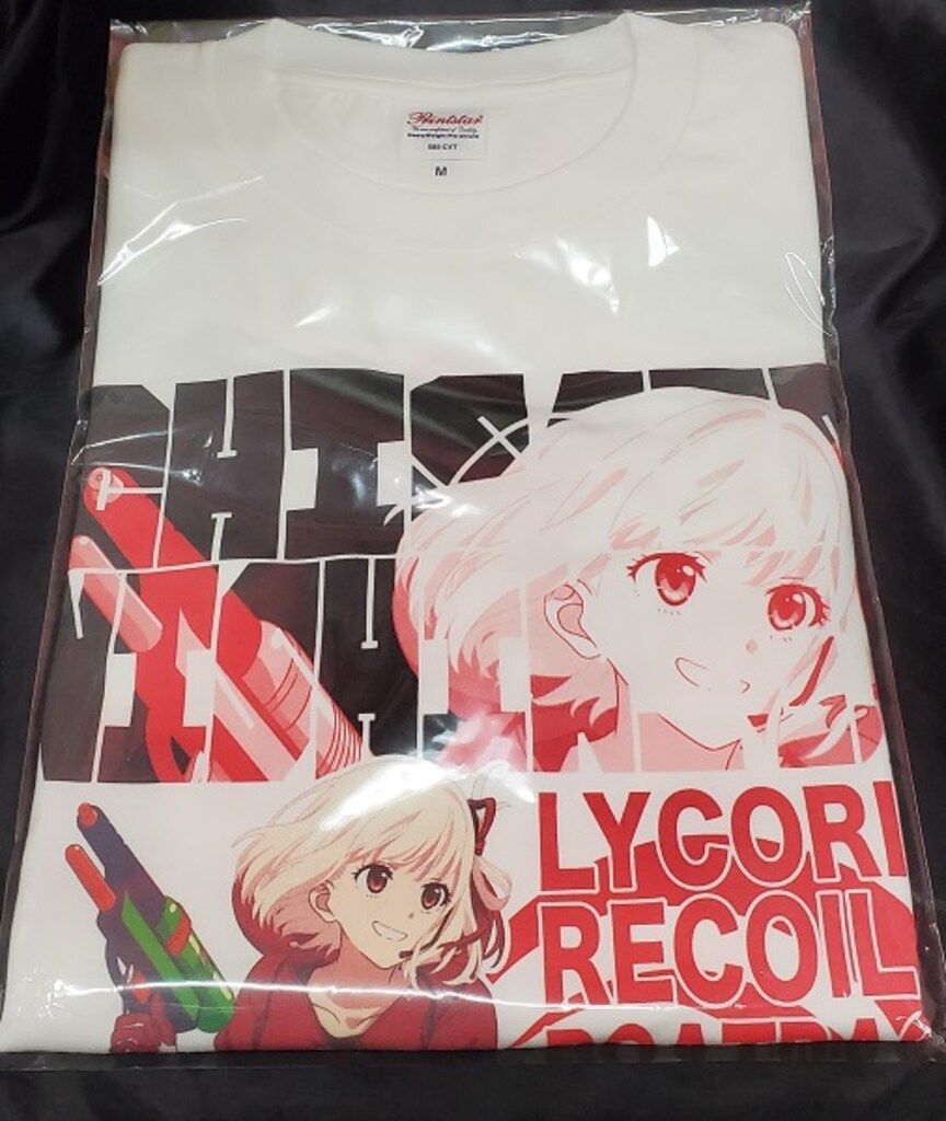 リコリス・リコイル　ボートレース若松 抽選景品　オリジナルTシャツ　錦木千束 Mサイズ（日本サイズ）