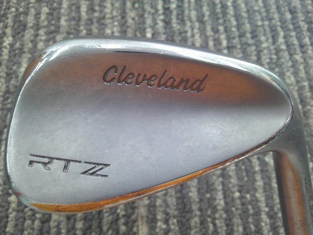 中古 ウェッジ クリーブランド RTZ BLACK SATIN 48-10/Dynamic Gold HT/S200/48[4830]■博多